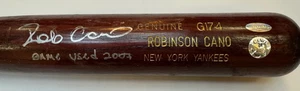 ROBINSON CANO SIGNED GAME USED LVS G174 (2007) STEINER 8x ALL STAR 2009 YANKEES - Picture 1 of 6