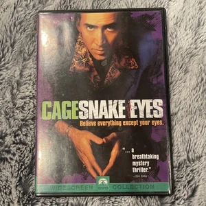 Snake Eyes (DVD, 1998). Widescreen Collection. Signed By Actress Carla Cugino - Imagen 1 de 4