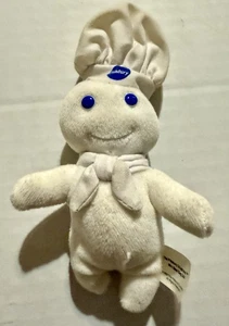 Vintage Pillsbury Doughboy Mini 6" Plush Stuffed Bean Bag Doll Toy Mascot  1999 - Picture 1 of 5