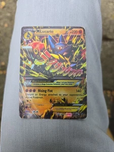Mega Lucario EX 55/111 - Full Art - XY Furious Fists - Ultra Rare - Picture 1 of 6