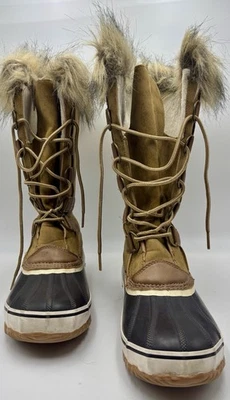 BOTAS DE NIEVE MUJER JBU BY JAMBA / TALLA 11M / MARRÓN / MUY BUEN ESTADO Foto 1 de 4