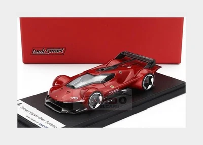 1:43 LOOKSMART Ferrari Vision Gran Turismo #75 2024 Rosso Magma Red Met LS546B - Immagine 1 di 2