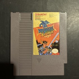 Dragon Spirit The New Legend NES Nintendo Game Cartridge Tested
