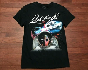 NEW RICH THE KID T SHIRT MENS SMALL BLACK RICH FOREVER MUSIC RAP RAPPER S NWT - Picture 1 of 6