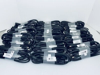 25 LOT - NEW 5' ft VGA Male to VGA Male 15-Pin Computer Monitor LCD TV Cable - Image 1 of 4
