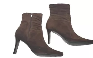 Aldo braune Stiefel Stilleto Absatz rauschend neu ohne Etikett - Bild 1 von 5