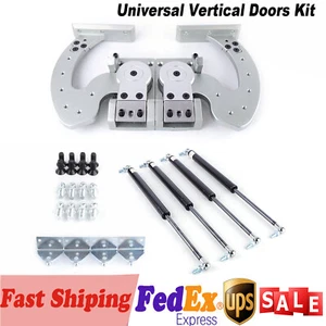 Universal Lambo Door Kit Bolt On Vertical Doors Hinge Kit For Subaru Toyota Ford - Foto 1 di 14