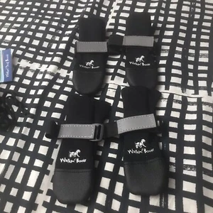 Walkin Pets Caminata Paseo Perro Caminar Bota Set Agarre Suelas de Goma Reflectante Protección - Imagen 1 de 7