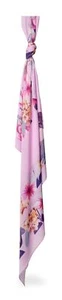GUESS Foulard Scarf 130X130 Paño Orquídea Rosa Baya Nuevo - Imagen 1 de 3