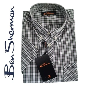 New Ben Sherman shirt (Short sleeve) button-down shirt We are the Mods Skinhead - Imagen 1 de 5