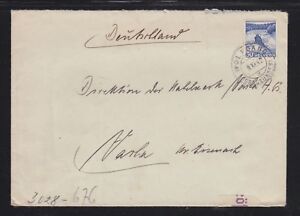 SWITZERLAND 1940 WWII CENSORED GERMAN CONVALESCENT HOSPITAL COVER WOLFGANG