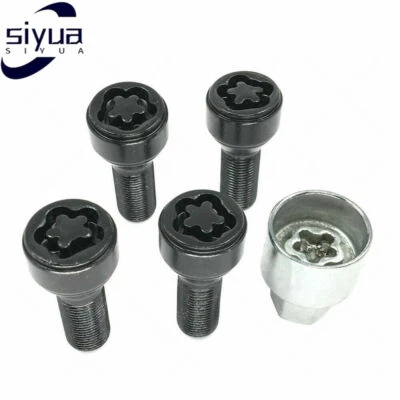 36136792851 M14 x 1.25 Aluminum Wheel Bolts Lock Screw For BMW X3 4 X5 X6 3 5 7' - Imagem 1 de 4