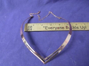 Collar Joyería Oro Rosa en Forma de Corazón - Imagen 1 de 4