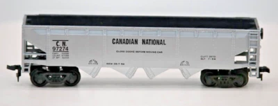 HO Scale Rivarossi Canadian National Silver Coal Hopper Car #97274 1:87 Gauge - Image 1 of 4
