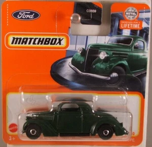 MATCHBOX #62 1936 FORD COUPE, 2024 emissione su cartoncino corto (NUOVO in BLISTER) - Foto 1 di 3