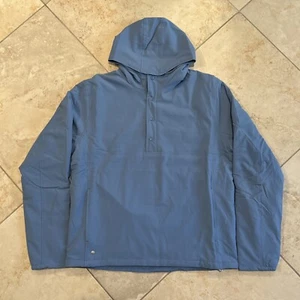 Peter Millar Approach Insulated Half Snap Hoodie Pullover Jacke Luxus Large - Bild 1 von 9