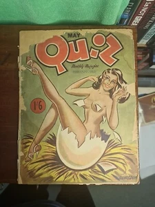 QUIZ Monthly Magazine May 1952 Australian Humour Stories - Picture 1 of 5