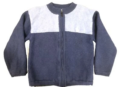 Vintage 90s Burton Snowboards 100% Pure Virgin Wool Thermalayer Mens M Jacket Zi - Image 1 of 4