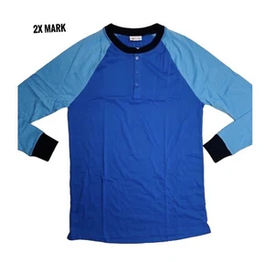 2 brazos suaves Lularoe Mark azul y azul claro se adapta 22/24 - Imagen 1 de 1