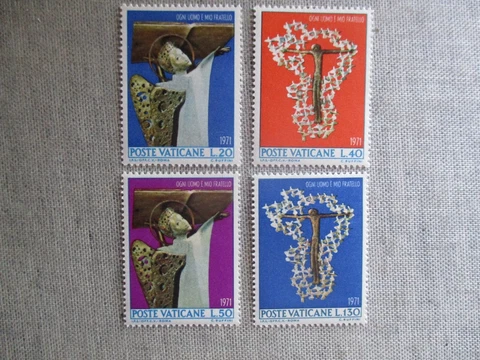 Vatican City, Scott#500-503, MNH Cover