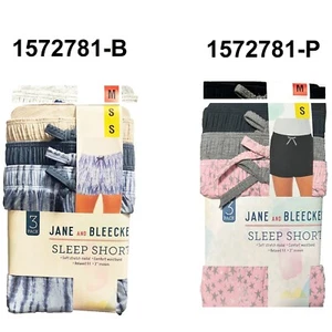 1572781 Jean and Bleecker JANE & BLEECKER Women's 3 Pack Sleep Short, - Picture 1 of 22