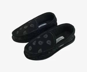 Trooper American NewBuck Black House Shoe KN-002F Slip Unisex 1 pr - Picture 1 of 3
