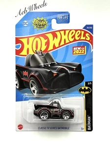 Batimóvil Hot Wheels Batman Tooned Classic Series de TV 2022 (negro) 78/250 - Imagen 1 de 2