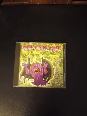 Purple People Eater Party Music CD Time Warp, Twilight Zone, Super Freak!  Foto 1 de 2