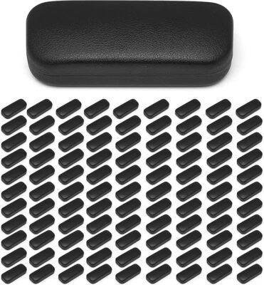 100 GRANDES GAFAS DE SOL CUADRADAS DE IMITACIÓN DE CUERO ESTUCHE RÍGIDO AL POR MAYOR Y AL POR MENOR Foto 1 de 4