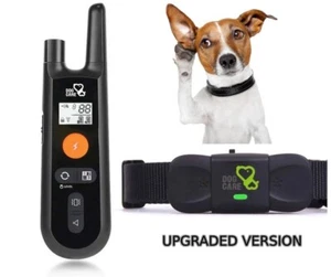 Cuello electrónico de entrenamiento avanzado para perros cuidado para perros con rango de 1000 pies para un entrenamiento efectivo - Imagen 1 de 7