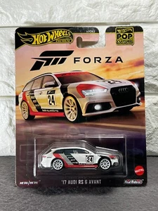 Hot Wheels Premium Forza '17 Audi RS 6 Avant Pop Culture White - Picture 1 of 4
