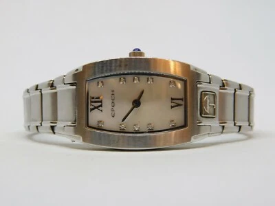 Epoch All Stainless Steel Quartz Analog Ladies Watch - Image 1 of 4