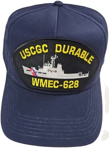 Sombrero de envío duradero WMEC-628 USCGC. Azul marino. Negocio familiar veterano. - Imagen 1 de 1