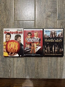 Ben Stiller DVD Lot Bundle Dodge Ball, Starsky & Hutch, Tower Heist 3 Movies - Picture 1 of 15