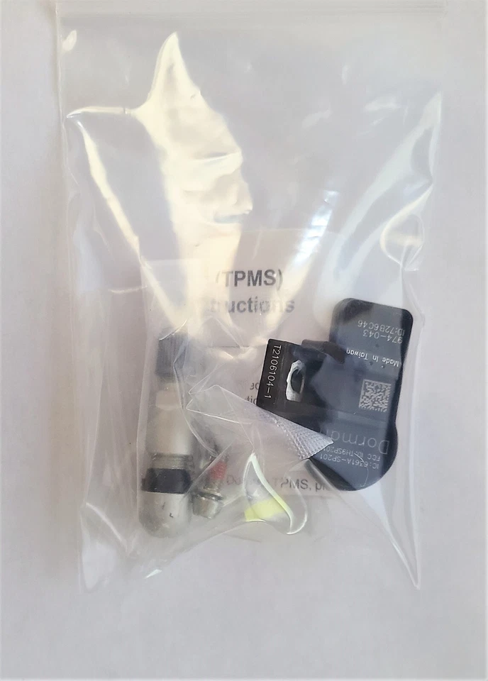 [Dorman 974-043] Sensor de sistema de monitoreo de presión de neumáticos (TPMS) para Dodge Jeep Foto 1 de 1