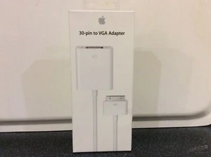 Apple 30-Pin to VGA Adaptor MC522ZM/B - never used box unopened! - Picture 1 of 2