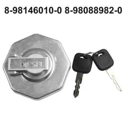 Fuel Tank Cap W/Keys For Isuzu ELF NPR NQR 100P 600P 8-98146010-0 8-98088982-0 — 第 1/4 张图片