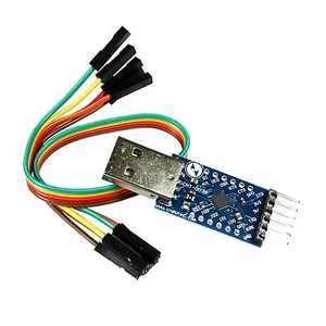UART-Wandler-Adapter, 2Mbit Baudrate, serielle Schnittstelle, 3.3V / 5V, CP2104 - Picture 1 of 3