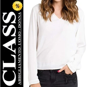 Naf Naf Damen Bluse Tunika Mod Hblousy KENC36 (Ecru) Viskose (-50%) - Bild 1 von 5