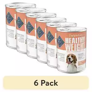 (6 pack) Blue Buffalo True Solutions Adult Healthy Weight Wet Dog Food, Chicken, - Picture 1 of 11