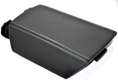 💎 Chevrolet Camaro 2010-2015 negro consola central cuero reposabrazos tapa OEM Foto 1 de 4