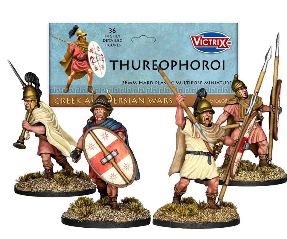 🔥 28 mm Victrix Greek Thureophoroi VXA051 Foto 1 de 4