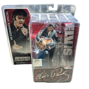 2004 McFarlane Toys - Elvis Presley - 1968 Comeback Special - 6" Figur - Neu - Bild 1 von 10