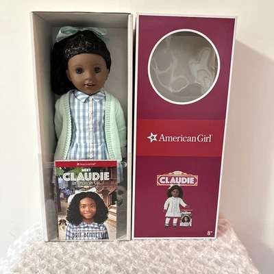 American Girl Doll Claudie Wells Historical 18” New In Box With Book - Image 1 of 4