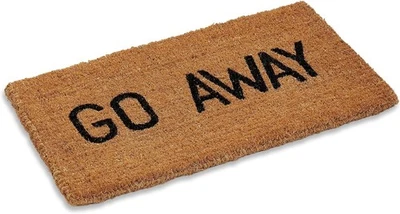 Kempf Go Away Doormat, 16 by 27 1-Inch, 16" x 27" x 1" (inches), Sand - Image 1 of 4