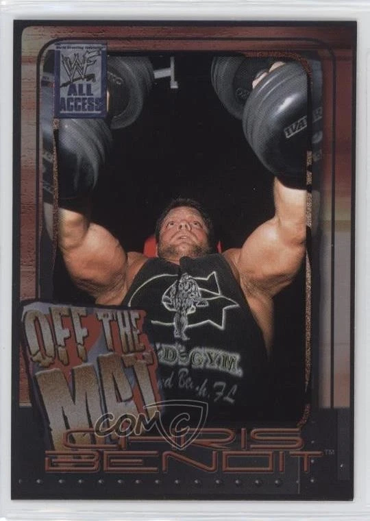 2002 Fleer WWF All Access Off The Mat Chris Benoit #56 - Image 1 of 2