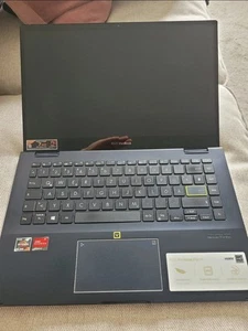 Laptop ASUS VivoBook Flip 14 14 inch 16GB 512GB SSD Touchscreen AMD Ryzen 7 - Picture 1 of 12