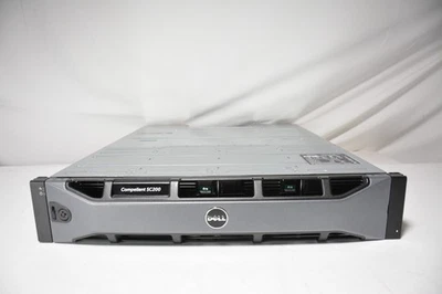 Dell Compellent SC200 HDD Storage Array 12x 3.5" bays 2x Controller  12X CADDY - Image 1 of 3