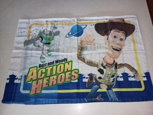 Federa standard Disney Pixar Toy Story Buzz e Woody Action Heroes - Foto 1 di 2
