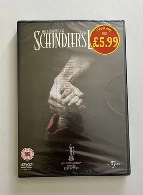 Schindler's List (DVD, 2004) New & Sealed - Image 1 of 2